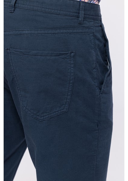 Erkek Lacivert Yan Cep Pantolon fırsatları