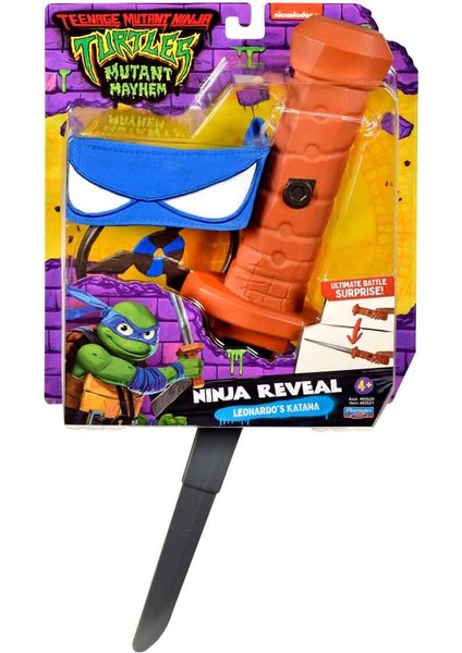 Tmnt Maske ve Aksesuar Seti TU806001 - Leonardo