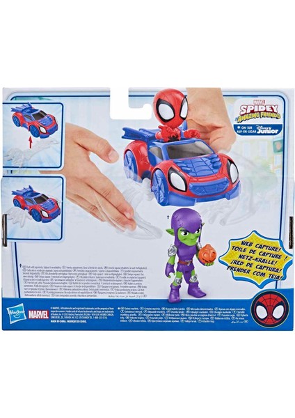 Spidey And His Amazing Friends Araç ve Figür Seti F6776 - Spidey modelleri