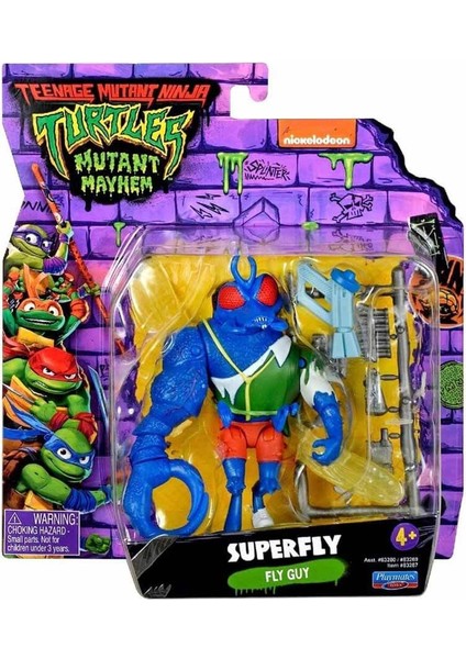 Tmnt Aksiyon Figürler TU805100 - Superfly