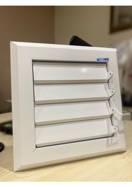 40X41 Alüminyum Menfez Yüzeysel Hareketli Beyaz modelleri