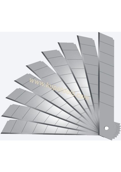 Tyson Maket Bıçağı Falçata Yedeği 18 x 0.4 Mm. - 100 Adet