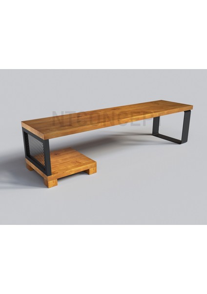 Min Masif Ahşap Tv Stand - (Genişlik 260CM)