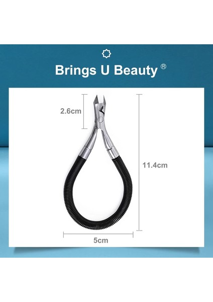 BU-NAT203 Kavrama ve Snip Spiral Yaylı Tırnak Eti Düzeltici Pense Temizleyici Tırnak Boşluğu Sökücü Ölü Cilt Kurtarma Hangnail Paronişi Manikür Araçları (Yurt Dışından) indirimleri