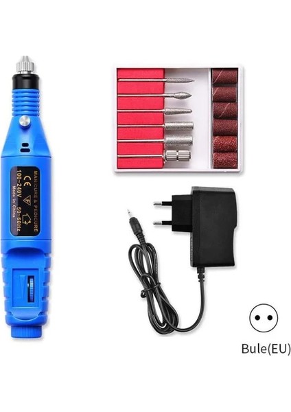 20000 Mavi Ab 35000RPM Elektrikli Tırnak Matkap Makinesi Manikür Matkap Makinesi Pedikür Matkap Güçlü Tırnak Matkap Makinesi Salon Tırnak Matkap Makinesi (Yurt Dışından)