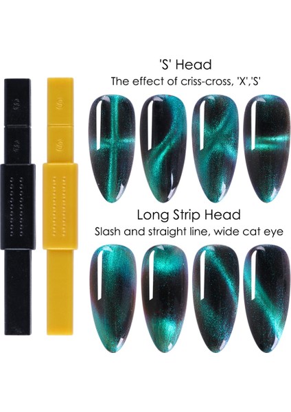 C09 Nail Art Mıknatıs Kalem Güçlü Magetic Sopa Kurulu Kedi Gözü Tırnak Jeli Lehçe 3D Çizgi Şerit Çiçek Etkisi Manikür Araçları #1612-1 (Yurt Dışından) indirimleri