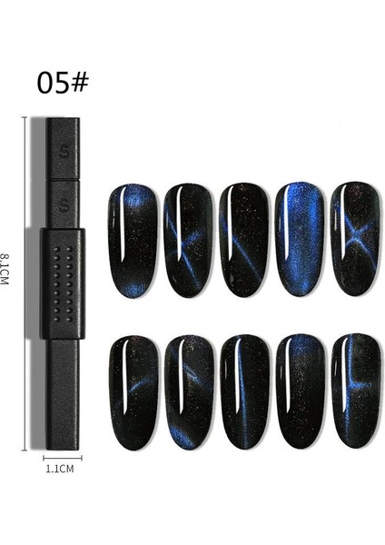 04 Güçlü Kedi Gözü Manyetik Mıknatıs Sopa Kalem Tırnak Uv Jel Lehçe Çok Fonksiyonlu Nail Art Dekorasyon Aksesuarları Makyaj Aracı (Yurt Dışından) fırsatları