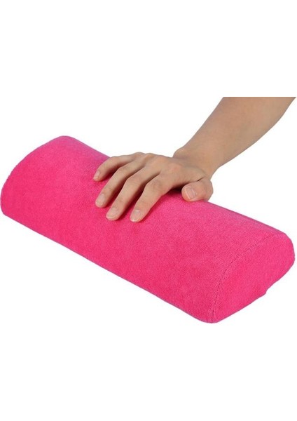 Gül Kırmızı Yumuşak El Palm Dayanağı Manikür Masası Yıkanabilir El Yastık Yastık Tutucu Kol Dayanağı Manikür Yastık Için Nail Art Standı (Yurt Dışından)