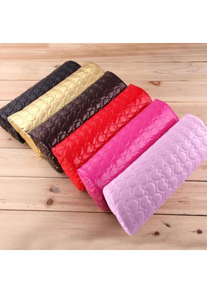 Pembe Aşk Kalp Yumuşak Suni Deri Nail Art Yastık Manikür El Kol Dayanağı Yastık (Yurt Dışından) indirimleri