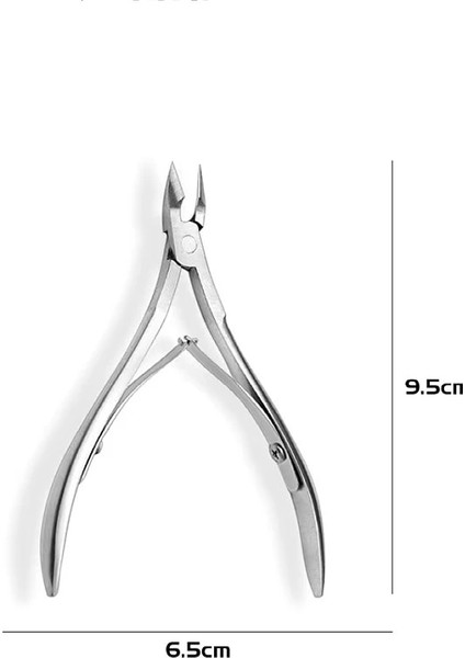 Siyah Paslanmaz Çelik Tırnak Tırnak Makası Taşınabilir Profesyonel Kesici Clipper Pedikür Trim Kartal Gaga Pense Manikür Makası (Yurt Dışından) fırsatları