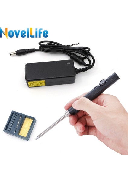 Sh-Ils Tip Us SH72 Mini Elektrikli Havya Ayarlanabilir Sıcaklık Taşınabilir Lehim Kaynak Istasyonu, 24V 3A Güç Kaynağı ile 220-400 ℃ (Yurt Dışından)