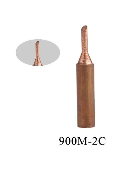 1 Adet 900M-2C 1/5 Adet Saf Bakır Havya Ucu I + B + K + 2.4d + 3c Lehimleme Istasyonu Lehim Demir Kaynak Ucu Kafa Üst Sting Bga Kurşunsuz Araçları (Yurt Dışından)