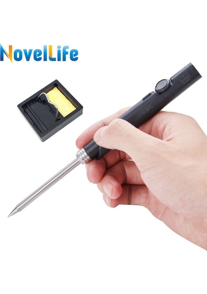 Sh-Ils Tip SH72 65W Mini Elektrikli Havya Ayarlanabilir Sıcaklık Taşınabilir Lehim Kaynak Istasyonu Dc Güç Girişi 220-400 Derece T12 (Yurt Dışından)