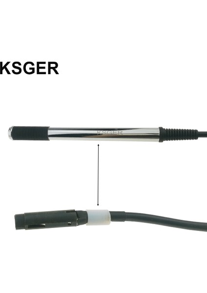 Kolu 9 Ksger 9501 Alüminyum Alaşımlı Paslanmaz Çelik Havya V2.1s STM32 OLED Dijital Sıcaklık Kontrol Cihazı (Yurt Dışından)