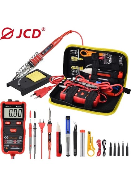 908S-20-625T 110V 60W, Ab Jcd Elektrikli Havya Kiti Dijital Multimetre 80W 220V Ayarlanabilir Sıcaklık Lehimleme Istasyonu Kaynak Onarım Araçları (Yurt Dışından)
