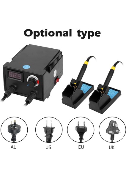 60W Ab Pirografi Makinesi 100W Çok Fonksiyonlu Dijital Ekran Elektrikli Kabak Ahşap Pirografi Makinesi, 20 Adet Isıtma Kalem Kafaları ile (Yurt Dışından)