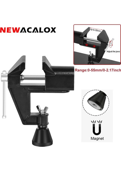 T-Sa4-Bk9 Newacalox Manyetik Taban Devre Klipleri Esnek Kol Timsah Klipler Lehimleme Üçüncü El Pcb Kaynak Onarım Aracı (Yurt Dışından) fırsatları