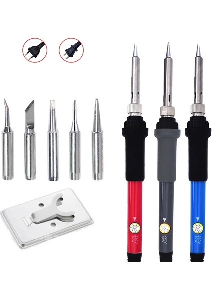 Set 1-Red Ab Elektrikli Havya Ab Abd Tak Ev Ayarlanabilir Sıcaklık Havya Mini Kolu Isı Kalem Kaynak Onarım Araçları (Yurt Dışından)