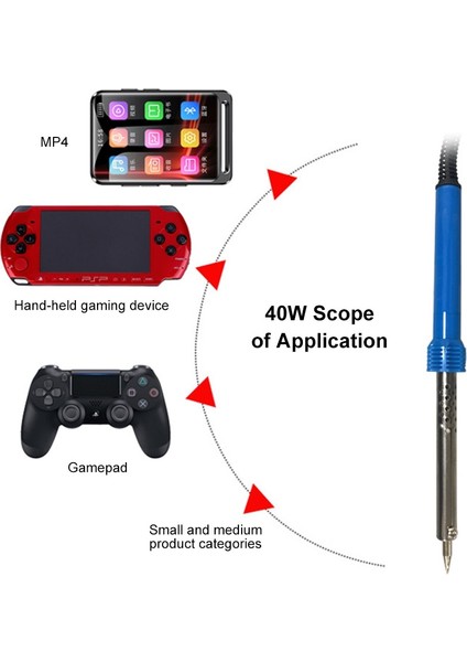 Abd 110V 30W Elektrikli Havya Ev 110V 220V Havya Kalemi Havya Tabancası Harici Termal Tip Onarım Havya 30W 40W 60W (Yurt Dışından) fırsatları