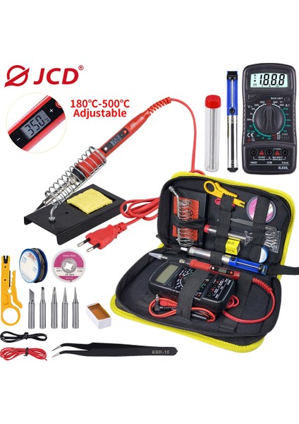 908S Set4 80W 220V,AB Jcd 80W Dijital Elektrikli Havya Kiti Sıcaklığı Ayarlanabilir 220V/110V Kaynak Aracı Seramik Isıtıcı Lehimleme Ipuçları Rework (Yurt Dışından) modelleri