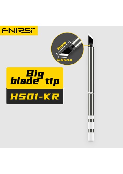 65W Pd Gan Fnırsı Hs-01 Havya Ucu Kiti HS01-BC2 B2 Ils Kr K65 Bc3 Kurşunsuz Havya Ucu (Yurt Dışından)