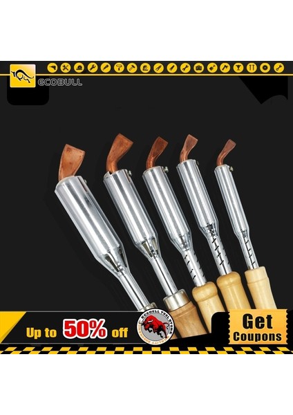 300W Ab 220V 75W 100W 150W 200W 300W Görev Elektrikli Havya Yüksek Güç Keski Ucu Havya Keski Ucu Ahşap Saplı Demir (Yurt Dışından)