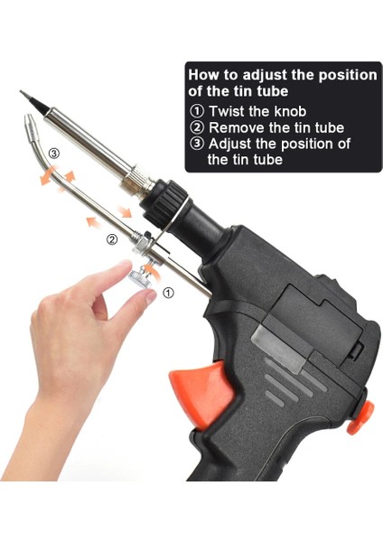 N-108-GY 60W,AB Newacalox 110V/220V 60W Abd/ab El Tipi Dahili Isıtma Elektrikli Havya Otomatik Olarak Kalay Tabancası Kaynak Onarım Aracı Göndermek (Yurt Dışından) indirimleri