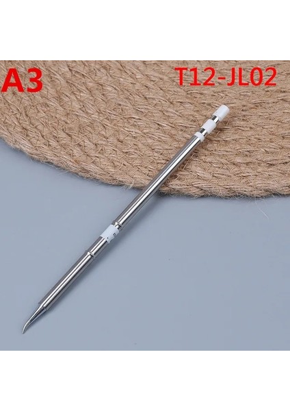 A3 T12 BC2/J02/JL02/KR/ILS Havya Ipuçları Lehimleme Rework Istasyonu Değiştirme 1/64 Ets Ucu WES50/WES51 900M-T-SI (Yurt Dışından)