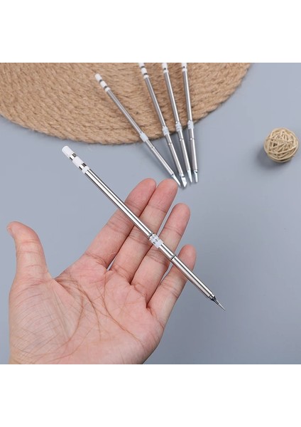 A3 T12 BC2/J02/JL02/KR/ILS Havya Ipuçları Lehimleme Rework Istasyonu Değiştirme 1/64 Ets Ucu WES50/WES51 900M-T-SI (Yurt Dışından) indirimleri