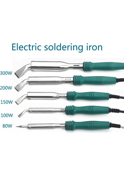 100WBEND Ab 300W/200W/150W/100W/80W Elektrikli Havyalar Kaynak Lehim Hızlı Isıtma Kalem Takı Dıy Kaynak Ipuçları Onarım Aracı (Yurt Dışından) fiyatları