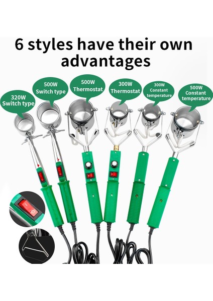 XLKG320W2 Abd Luxıanzı Taşınabilir El Lehim Pot Kalay Anahtarı ile 300-500 W Ayarlanabilir Lehim Sökme Banyosu Onarım Aracı Kalay Eritme Fırını (Yurt Dışından) modelleri