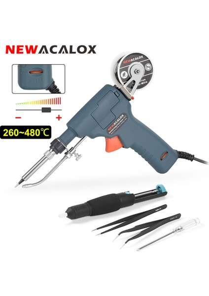Yeşil Havya Tabancası 60W, Ab Newacalox 100-240V 60W Havya Tabancası Sıcaklığı Ayarlanabilir Pcb Ic Onarım Mini Kaynak Istasyonu Için Otomatik Gönder Teneke Tabancası (Yurt Dışından) fiyatları