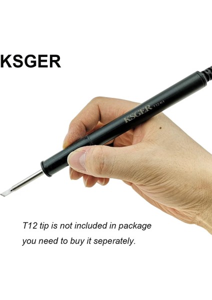 Renk 2 Ksger Yeni T12 Abs Plastik Dıy FX9501 Kolu STM32 OLED Havya Istasyonu Kalem Kaynak Ucu Silikon Elektrikli Aletler V2.1s V2.0 (Yurt Dışından)
