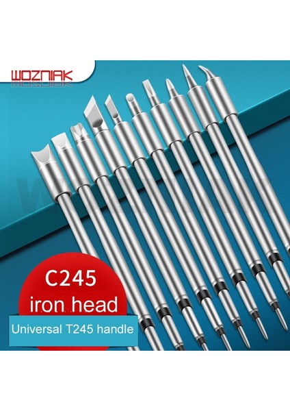 C245-908 Jbc T245 Yedek Havya Ucu C245-A C245-030 X245-SK Kaynak Memesi Kavrama Jbc T245 Lehimleme Istasyonu ile Uyumlu (Yurt Dışından) modelleri