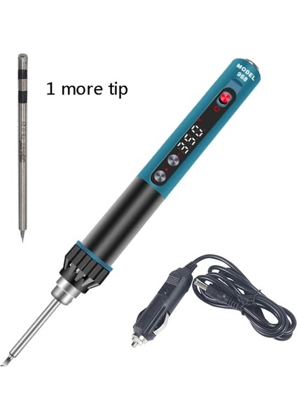 CXG-968-3 Araba Cxg 968 USB Havya Elektrikli Mini Taşınabilir Ayarlanabilir Sabit Sıcaklık Uyku Fonksiyonu LED Ekran Kaynak Araçları 24V 230W (Yurt Dışından)