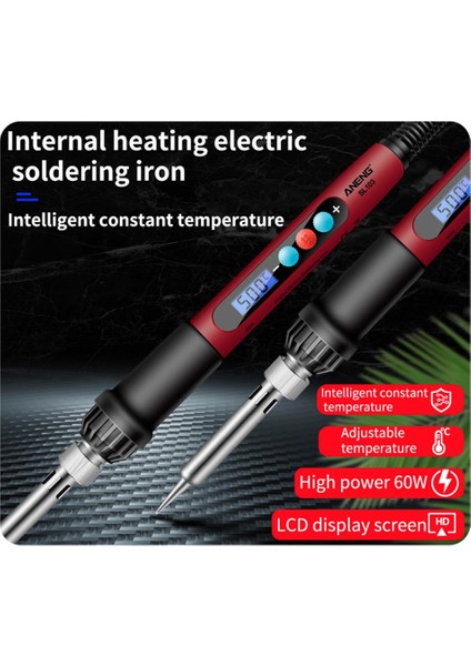 Turuncu Au Dijital Elektrikli Havya Seti Ayarlanabilir Sıcaklık Kaynak Aracı Aksesuarları Havya Ipuçları Lehim Istasyonu 110 220 V (Yurt Dışından) modelleri