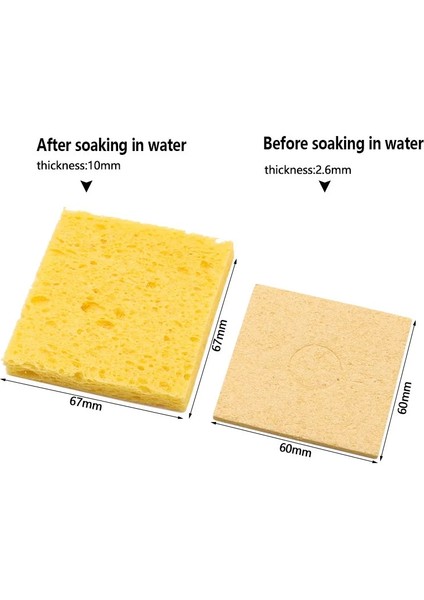 B 1 Adet Havya Yedek Lehim Ucu Kaynak Temizleme Süngeri Kalay Kaldır (Yurt Dışından) modelleri