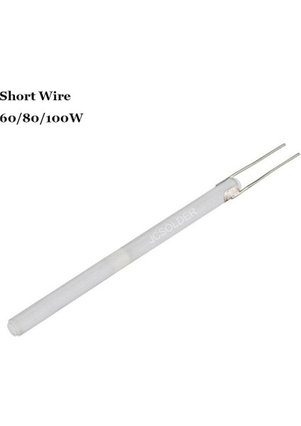 2 ADET-60W Kısa Tel 1/2 Adet Seramik Elektrikli 220V 80W 60W 100W Havya Isıtıcı 908 908S Lehim Araçları Dahili Isıtma Elemanı (Yurt Dışından)
