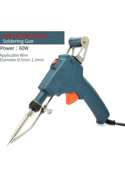 Dahili Isı-C 60W, Ingiltere 110V/220V 60W Manuel Havya Seti Elektrikli Lehim Kalay Tabancası Dahili/harici Isıtma Kalay Kaynakçı Kaynak Onarım Aracı (Yurt Dışından) fırsatları