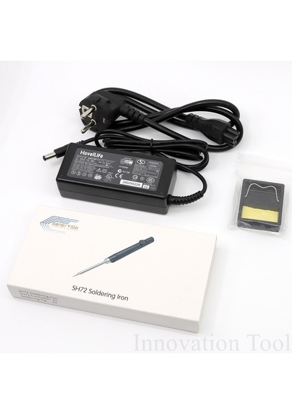 Sh-Bc1 Tip Uk SH72 Mini Elektrikli Havya Kiti Ayarlanabilir Sıcaklık Taşınabilir Kaynak Istasyonu 24V 3A Güç Kaynağı ile 220-400 Derece (Yurt Dışından)