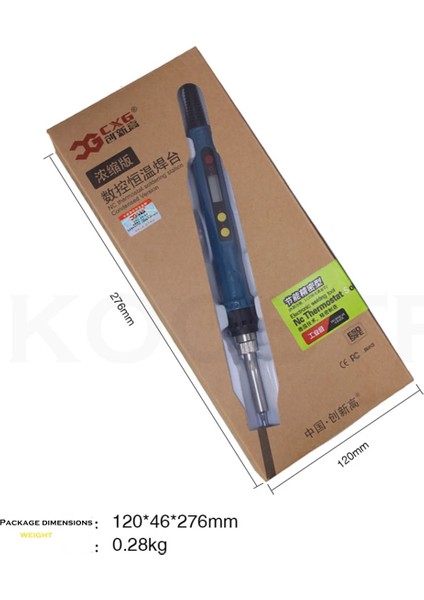 C D60W,EU Cxg Elektrikli Havya D60W D90W D110W 220V Dijital Termostat LCD Ekran Uyku Fonksiyonu Plug-In Çekirdek Lehim Kaynak Aracı (Yurt Dışından) fırsatları