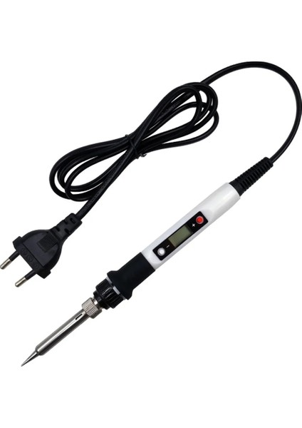 Siyah Elmas Demir 80W-EU-220V, Ingiltere 80W Dijital Ekran Ayarlanabilir Sıcaklık Sabit Sıcaklık Elektrikli Havya Seti Elektrikli Demir Kaynak Kalemi (Yurt Dışından)