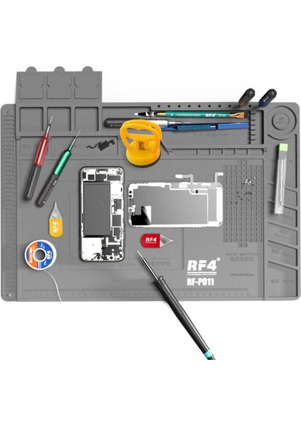 Green.orange Rf4 Esd Isı Yalıtım Lehimleme Mat Bilgisayar Telefonu Tamir Aracı Takımı Çalışma Silikon Tamir Pedi Isıya Dayanıklı Bakım Platf (Yurt Dışından) fiyatları