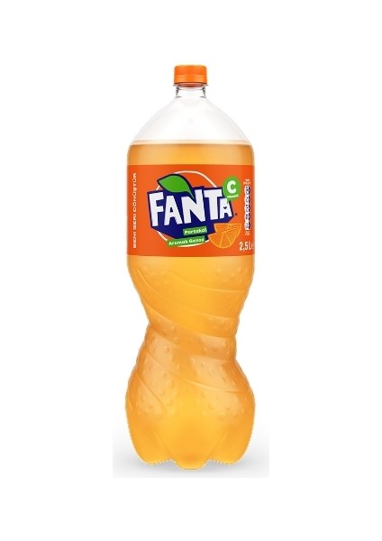 6'lı Fanta Pet 2,5 Lt