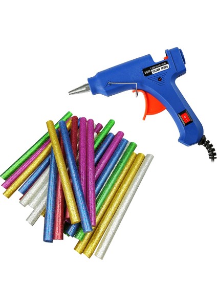 Çok Renkli Eriyik Çubuk 20 W Ab/abd/ingıltere Tak Yüksek Sıcaklık Isıtıcı Eriyik Sıcak Tutkal Tabancası Greft Onarım Sgs Isı Tabancası Pnömatik Dıy Araçları Sıcak Tutkal (Yurt Dışından) fırsatları