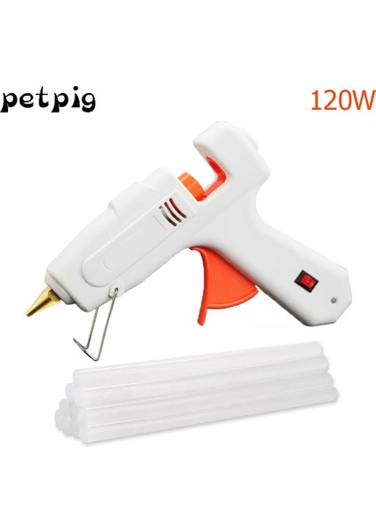 100W 10PCS Tutkal Sti Abd Petpig 100-120W Yüksek Güçlü Sıcak Tutkal Tabancası 110-220V Dıy Güç Aracı Zanaat Projeleri Sıcak Tutkal Tabancası Maç 11MMX20MM Tutkal Çubuğu (Yurt Dışından) modelleri