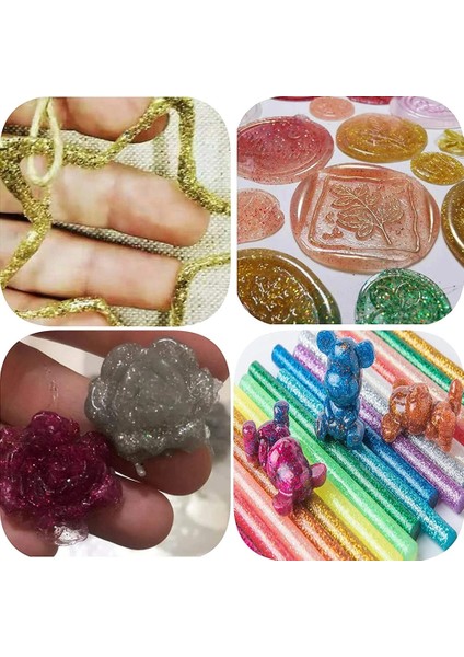 Tutkal Şeritleri Sıcak Tutkal Çubukları Glitter Yüksek Viskoziteli Sıcak Eriyik Elektrikli El Aletleri Parçası Reçineli Yapıştırıcı 50 Adet Yaşlanma Direnci (Yurt Dışından) fiyatları