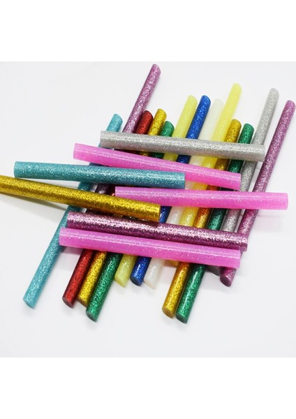 Tutkal Şeritleri Sıcak Tutkal Çubukları Glitter Yüksek Viskoziteli Sıcak Eriyik Elektrikli El Aletleri Parçası Reçineli Yapıştırıcı 50 Adet Yaşlanma Direnci (Yurt Dışından) modelleri