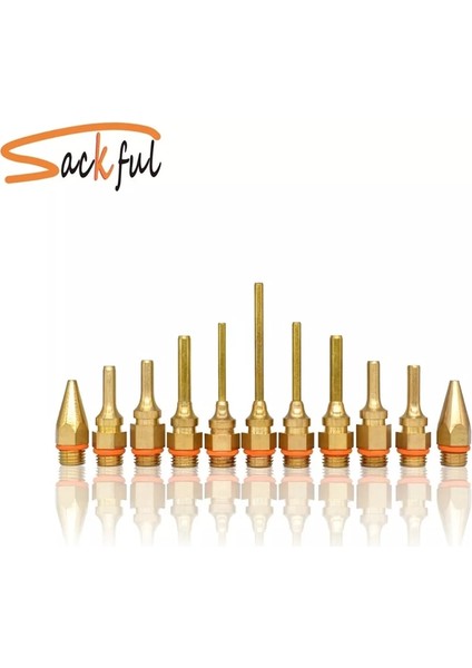 1.5-70MM-3 Sıcak Tutkal Tabancası Uzun Meme Büyük Çaplı Küçük Çaplı 1.0X36MM 1.5X55MM 1.5X70MM Yüksek Kaliteli Çelik Malzeme Anahtarı ile 3 Adet (Yurt Dışından) fiyatları