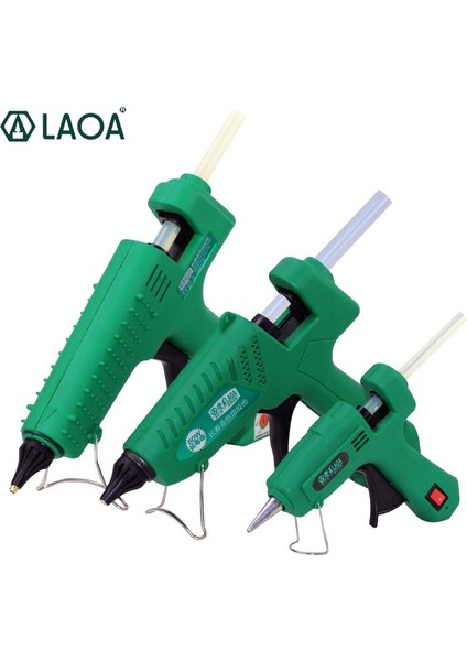 10 Adet Tutkal Tabancası ile 60W Laoa 25W/60W/100W/150W Sıcak Tutkal Tabancası Profesyonel Tabanca Metal/ahşap Çalışma Çubuk Kağıt Firkete Pu Çiçek Için Bir Colle Mini (Yurt Dışından)